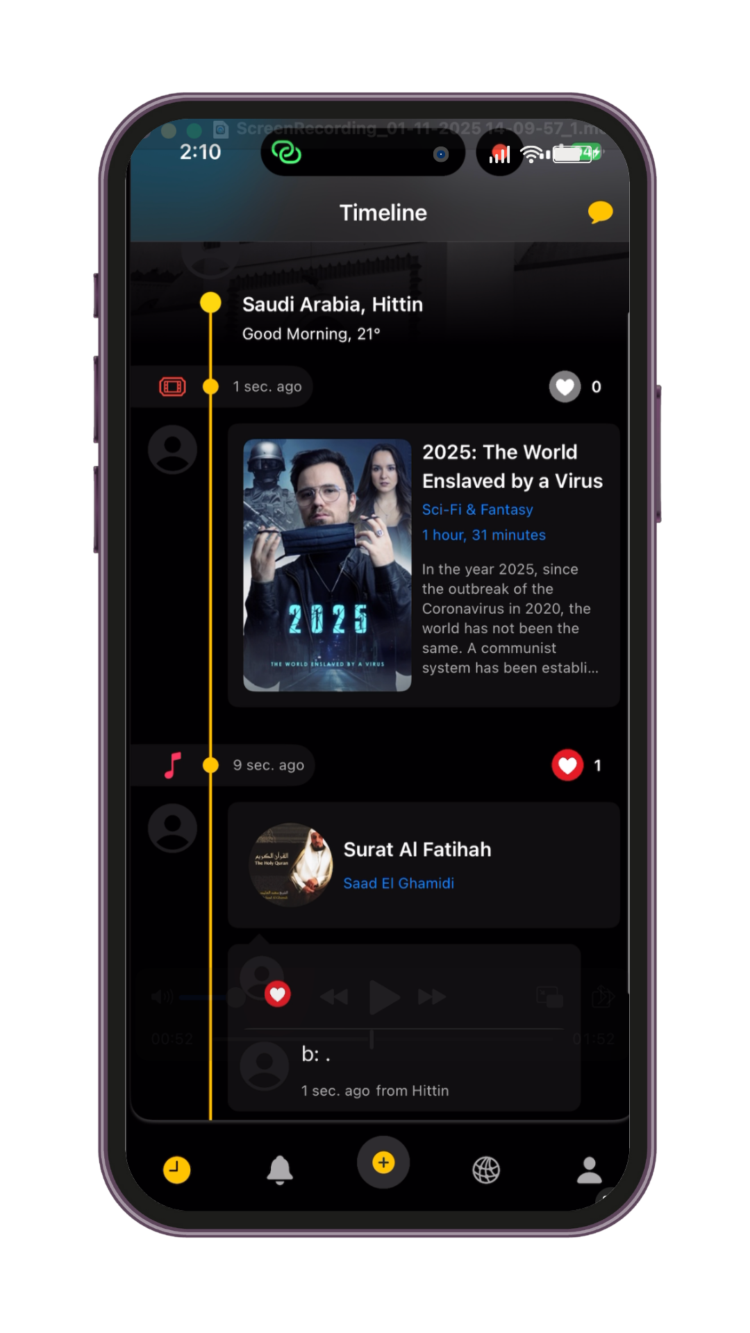 With Friends App Screen 3